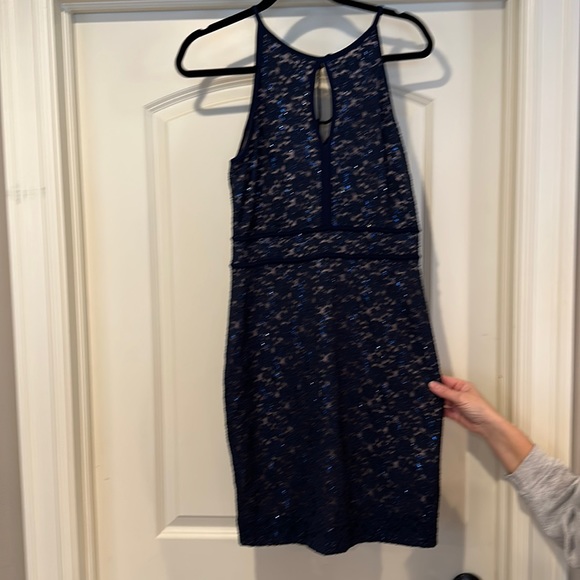 Night Way Collections Dresses & Skirts - Nightway David’s Bridal Bridesmaid Dress Navy 11/12 Size